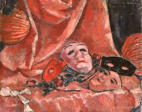 Madeleine Woog, Masques (Ilustration du texte « Je », est multiple)