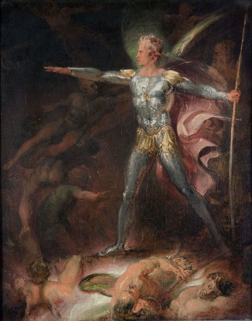 Thomas Lawrence - Satan guidant ses légions (Ilustration du texte L’invocation)