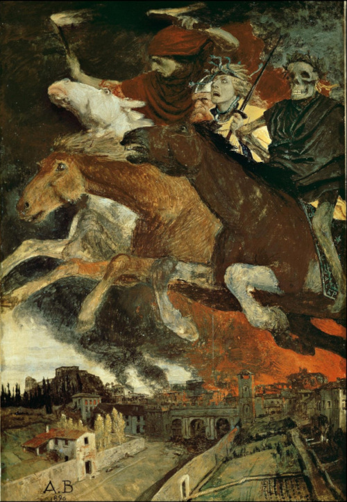 Arnold Böcklin - La Guerre