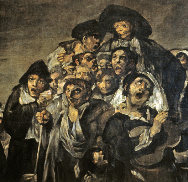 Francisco de Goya - La Procession à l'ermitage Saint-Isidore (Ilustration du texte Le Goût du Mal)