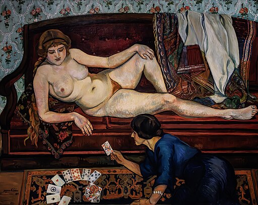 Suzanne Valadon - L'avenir révélé ou la diseuse de bonne aventure (Ilustration du texte Mirage)