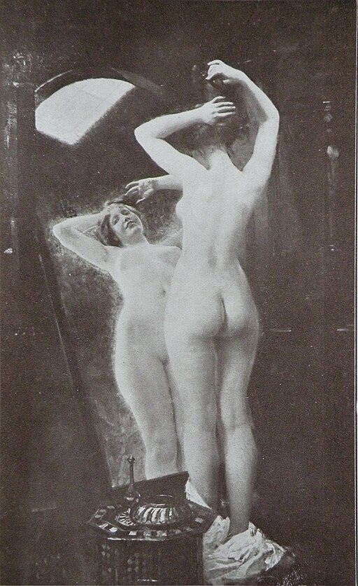 Aimé Nicolas Morot - Ephemère printemps (Les deux psychés) (Ilustration du texte Réflexions)