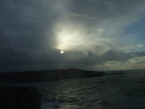 Ciel de tempête Kerroch (Ilustration du texte Via Negativa)